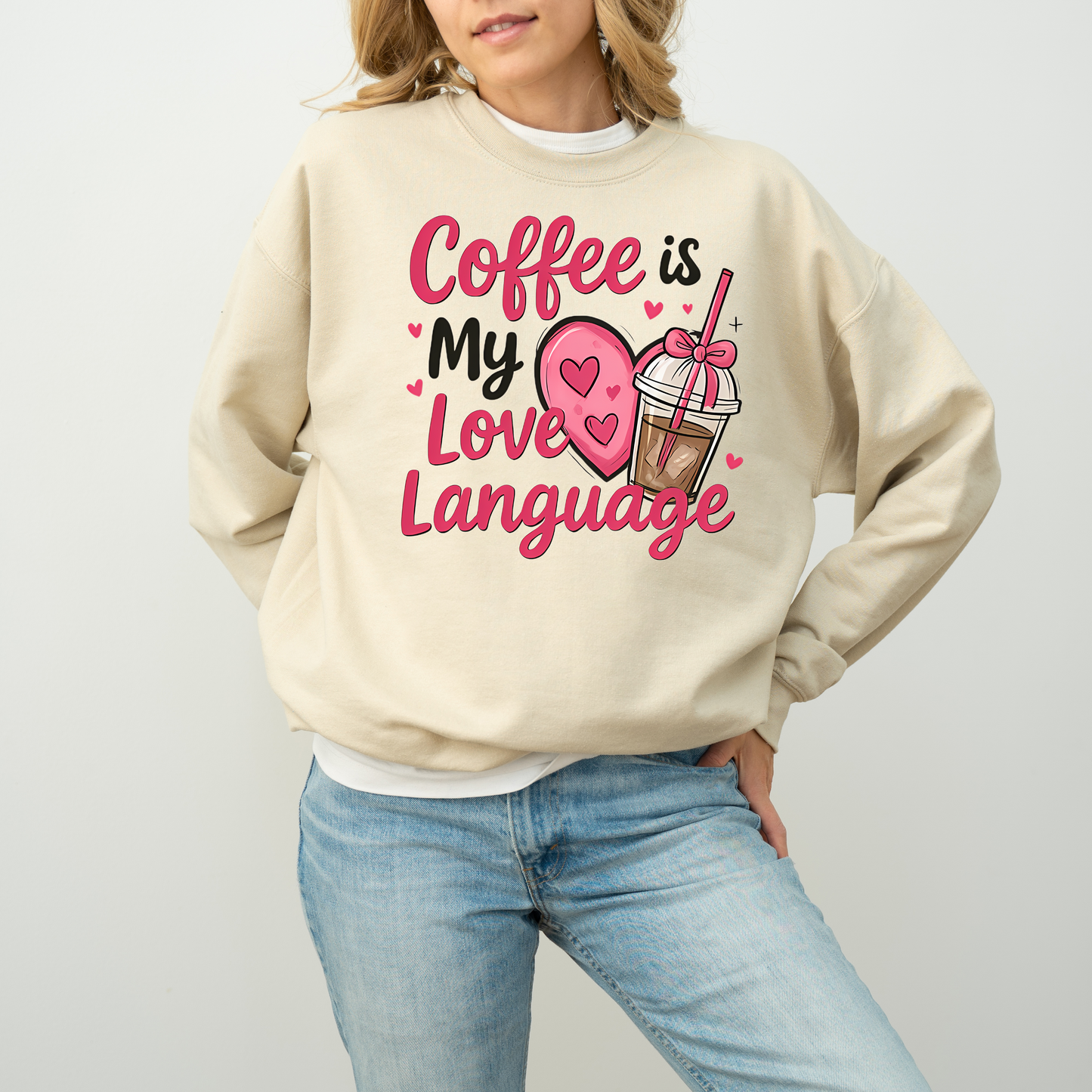 Coffee Is My Love Language Sweater