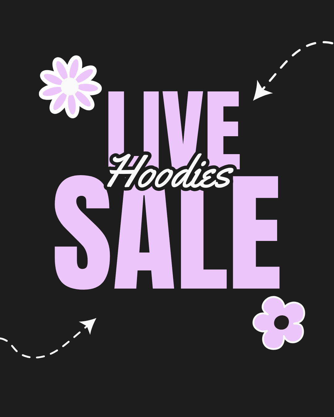 Live Hoodie Sale