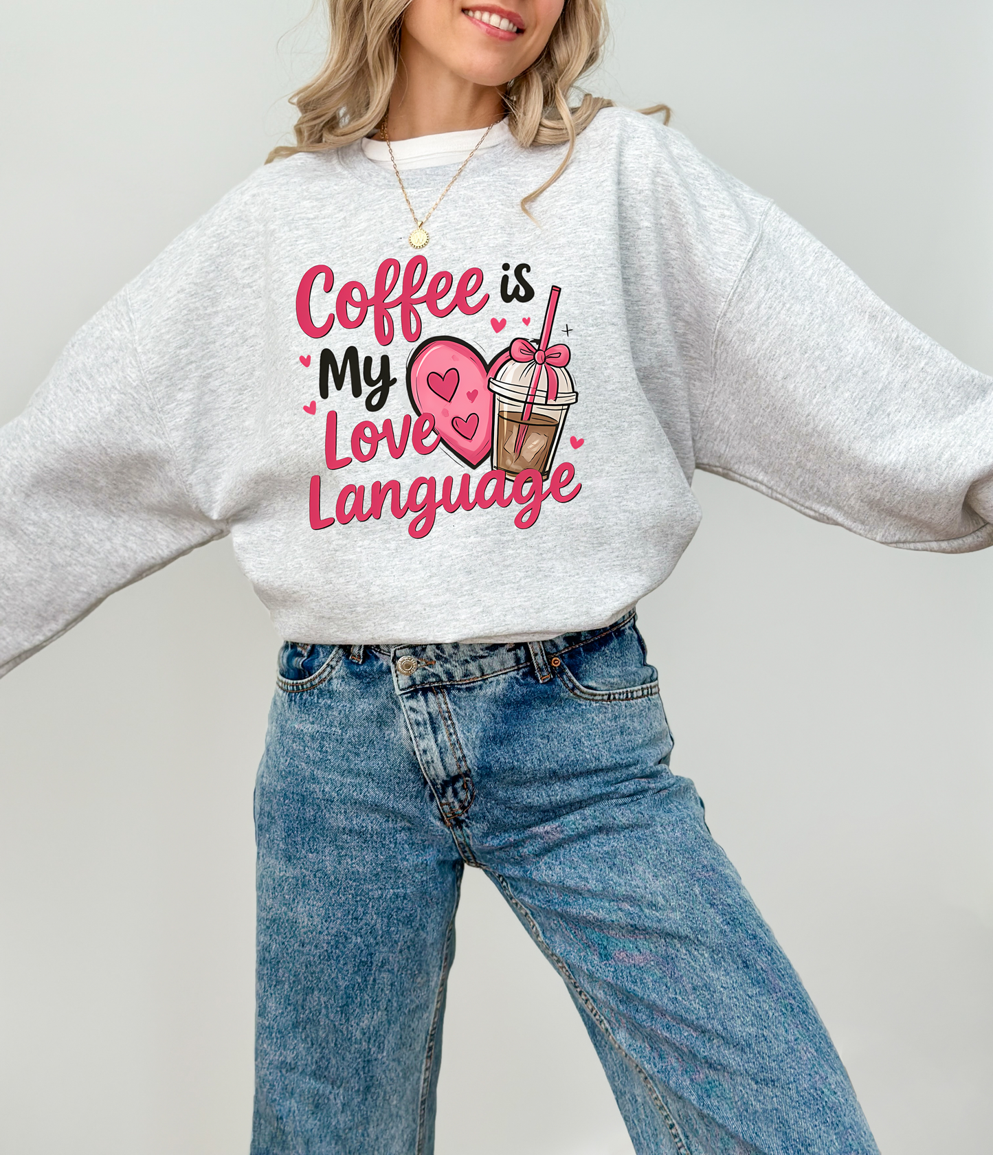 Coffee Is My Love Language Sweater