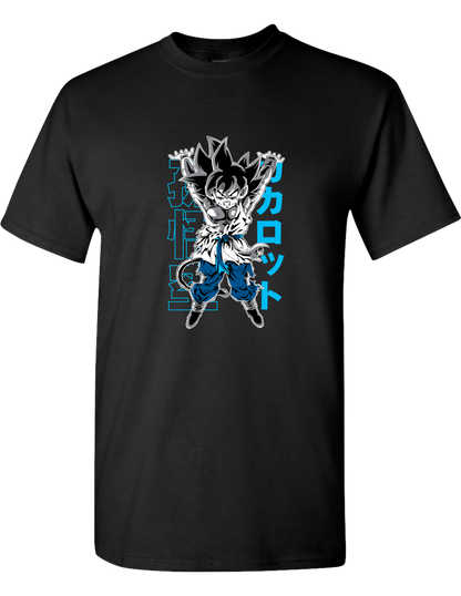 Young Goku Ready to Press DTF Transfer