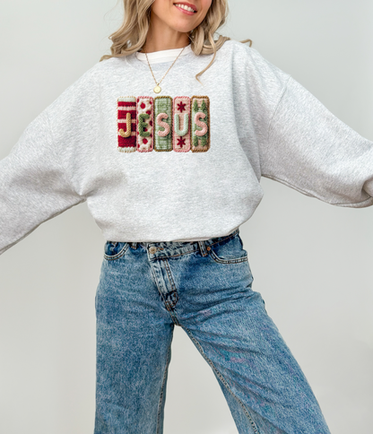 Crochet Jesus - Ready To Press DTF Transfer