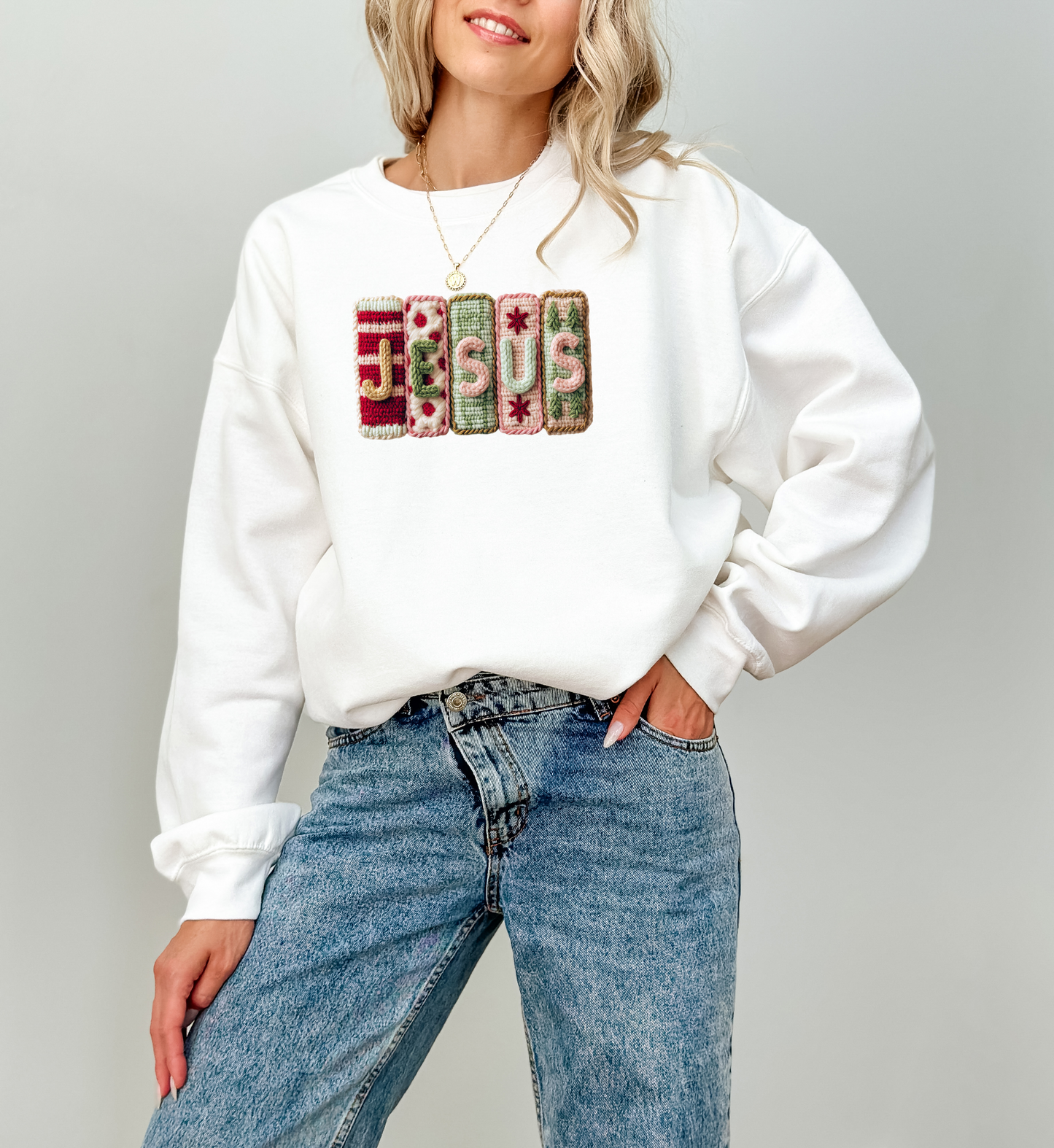 Crochet Jesus - Ready To Press DTF Transfer