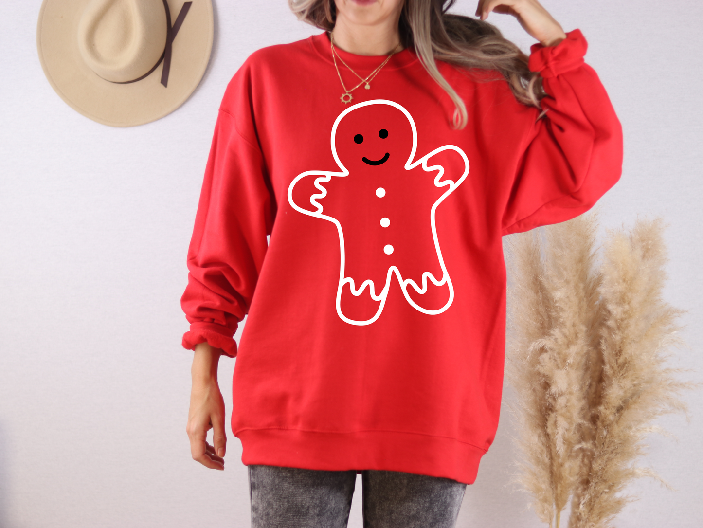 Ready to press DTF - Large Gingerbread Man